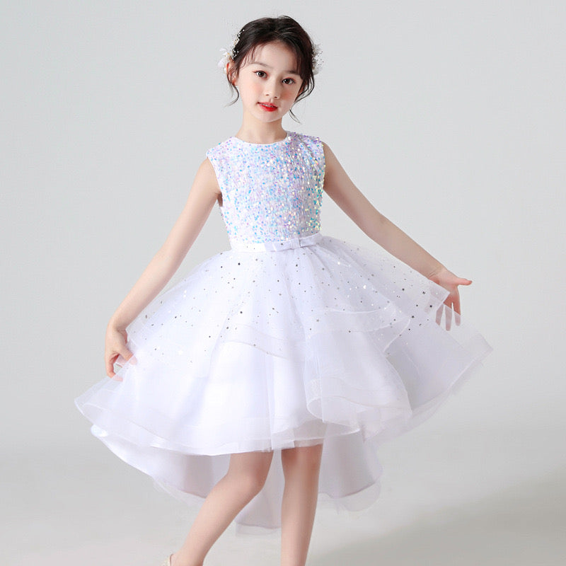Starry Hi-Low Dress (A88)