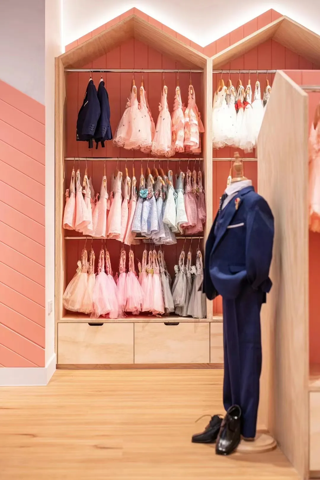 Inside the GY Kids boutique